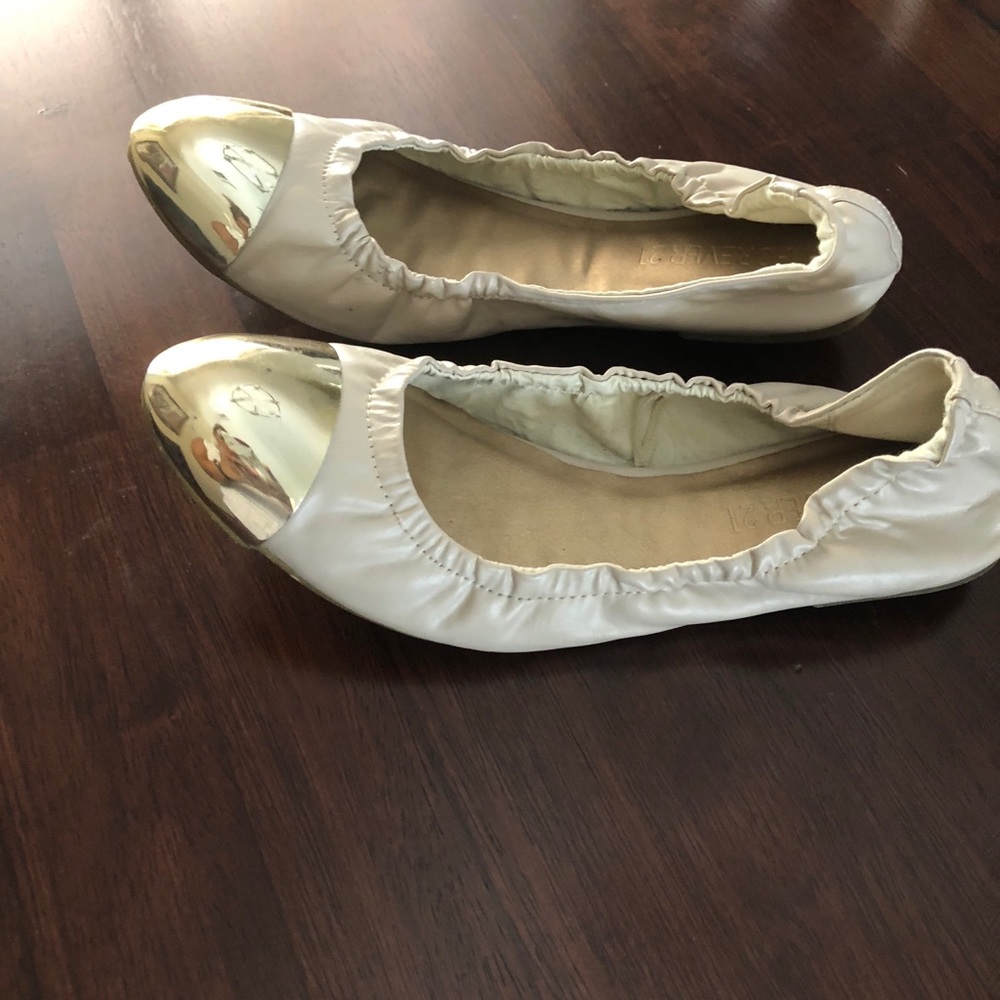 Gold Toe Flats